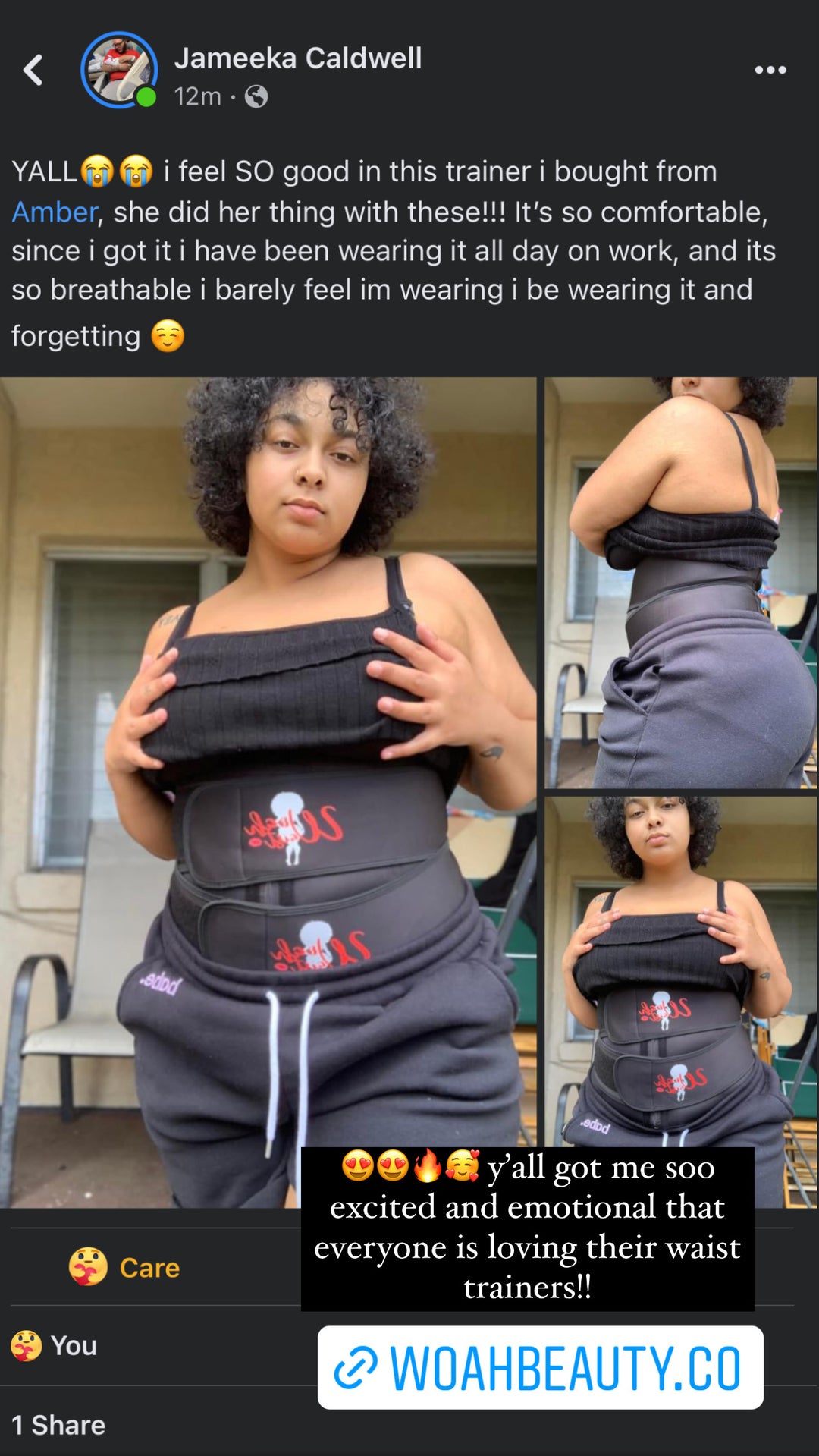 Plus Size Woah Waist Trainer
